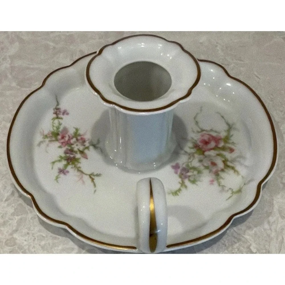 Vintage Rosalinde Theodore Haviland New York France Candlestick Holder